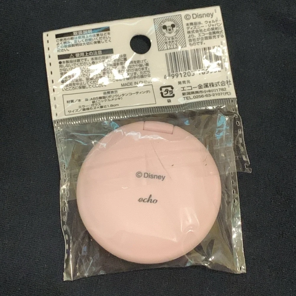 Disney Minnie Mouse Compact Mirror from Japan NWT